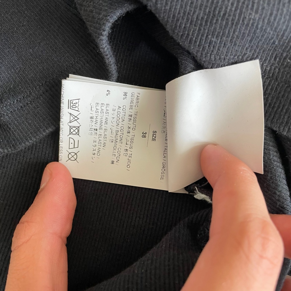 Off-White Off Stamp Ribbed Basic Tee - image 6